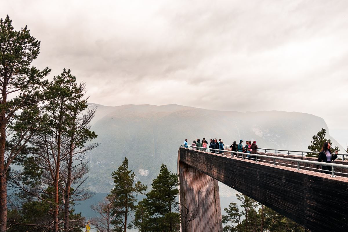 Stegastein, Norwegian Scenic Route Aurlandsfjellet, Viewpoints