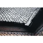 Wooden roof shingle detail on Borgund Stage Church